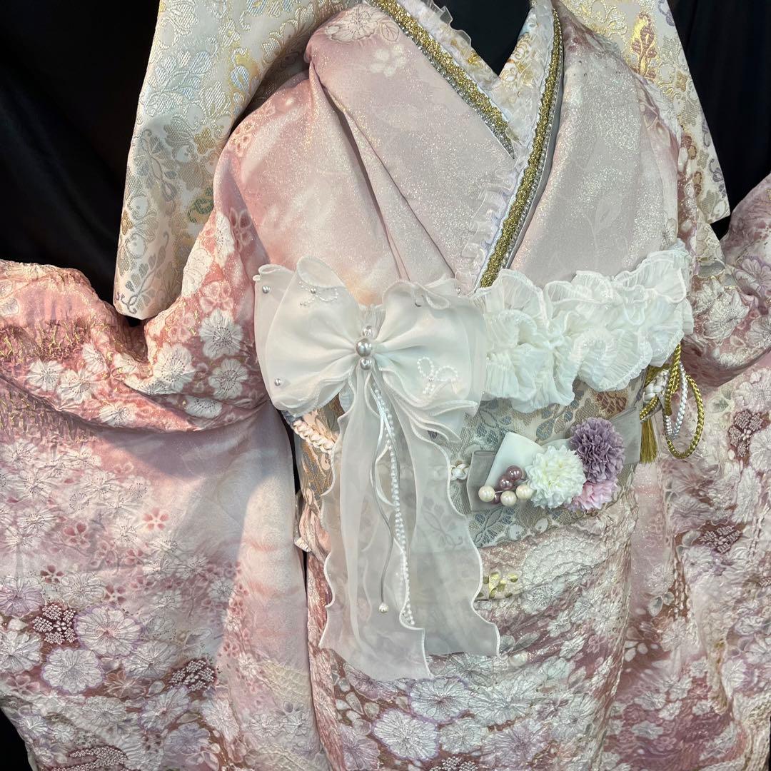 振袖フルセット■辻が花■花絞り■関芳■新品オーダー■正絹■成人式振り袖