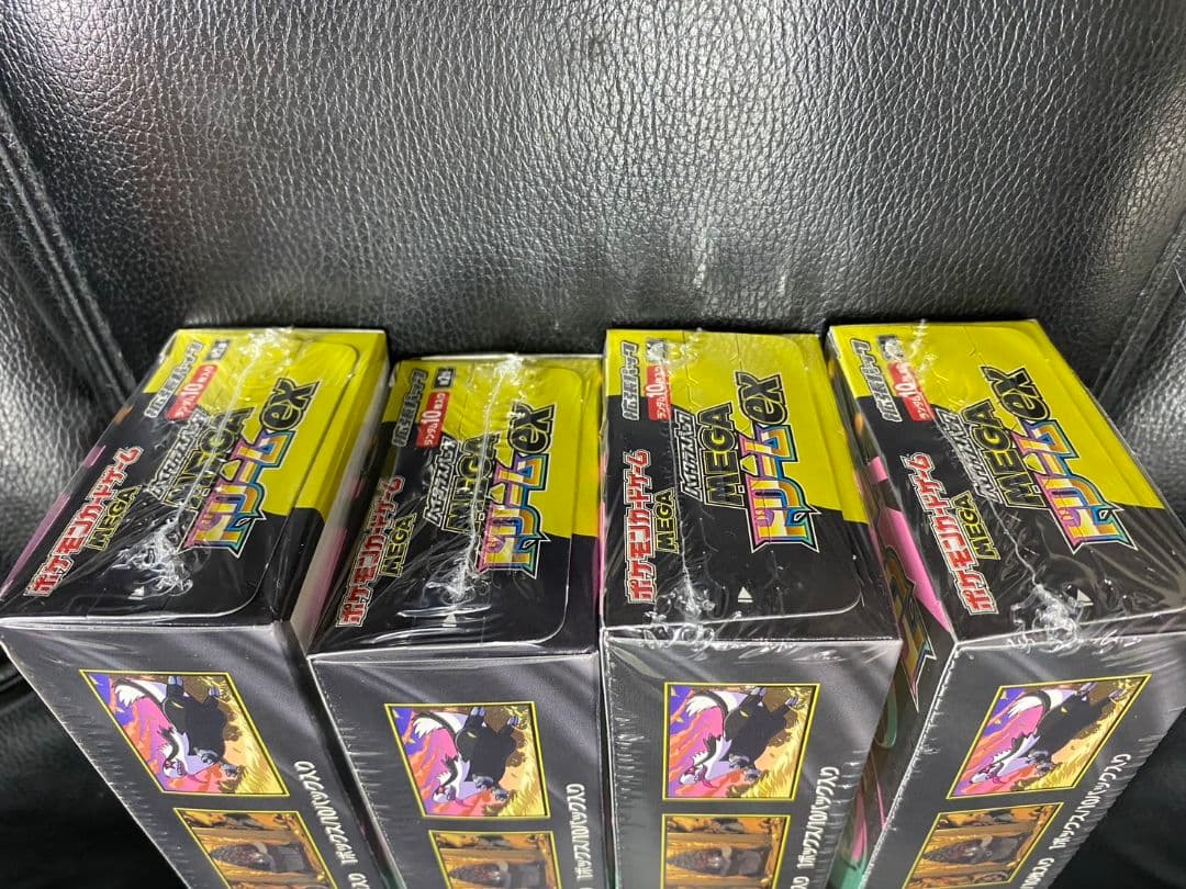 ポケモンカードゲーム MEGA ドリームEX 4BOX新品シュリンク付
