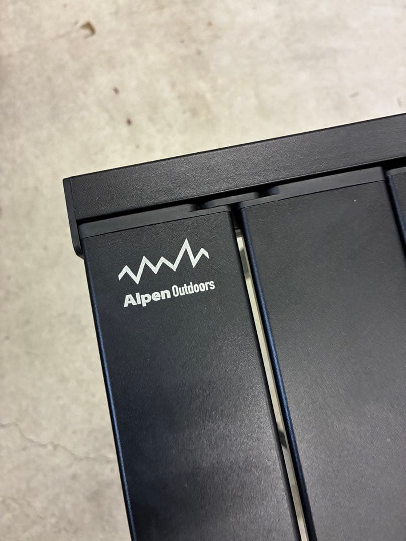 【お値引き不可】Alpen Outdoors アルミユニットテーブル88