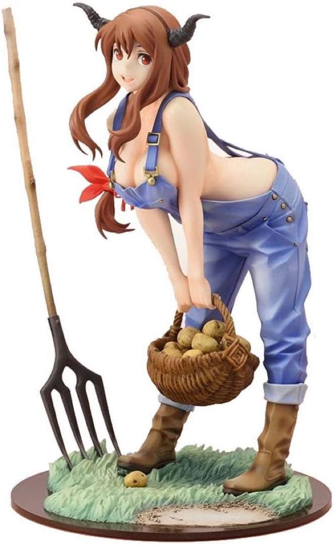 まおゆう魔王勇者　魔王 オーバーオールVer. フィギュア　クリアファイル付き