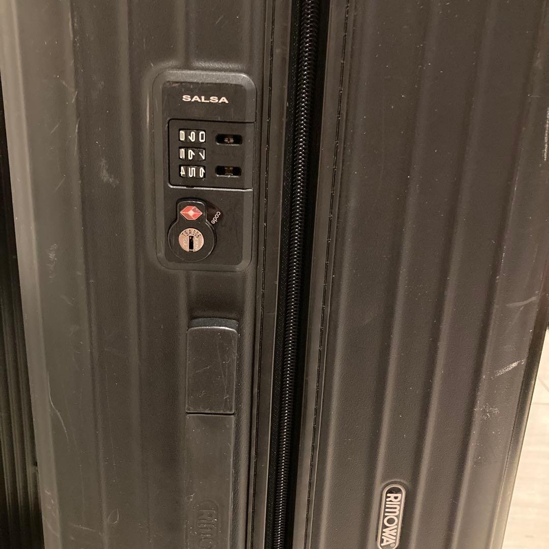RIMOWA ⭐️ジャンク品　大型　黒