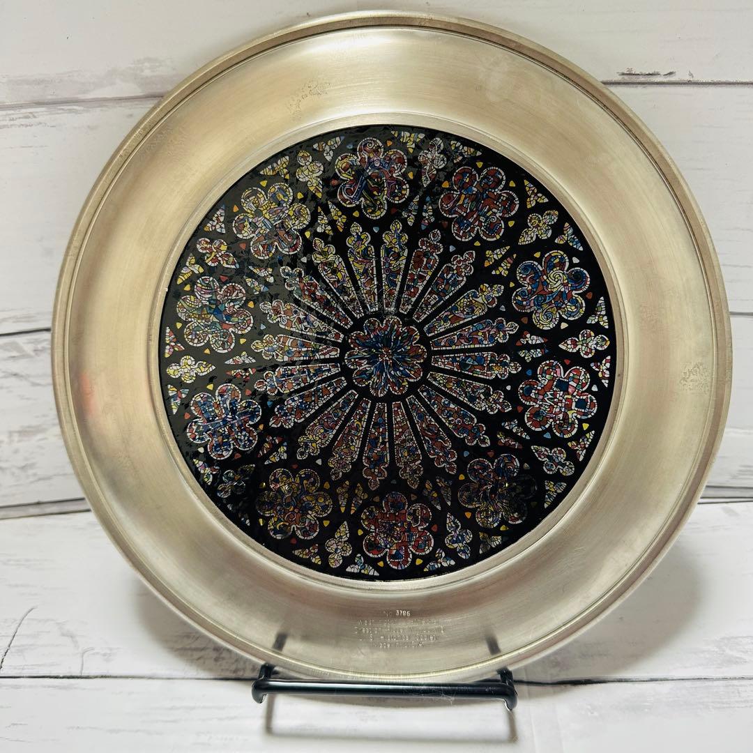 ★貴重★ ワシントン大聖堂 ステンドグラス バラ窓　ローズウィンドウ