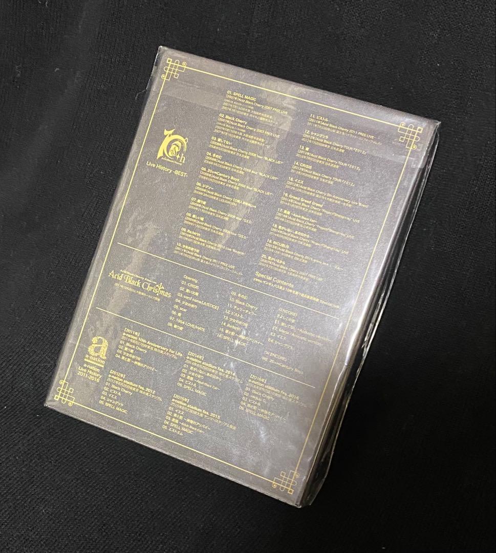 Acid Black Cherry 10周年ベスト ライブDVD 未開封 特典付