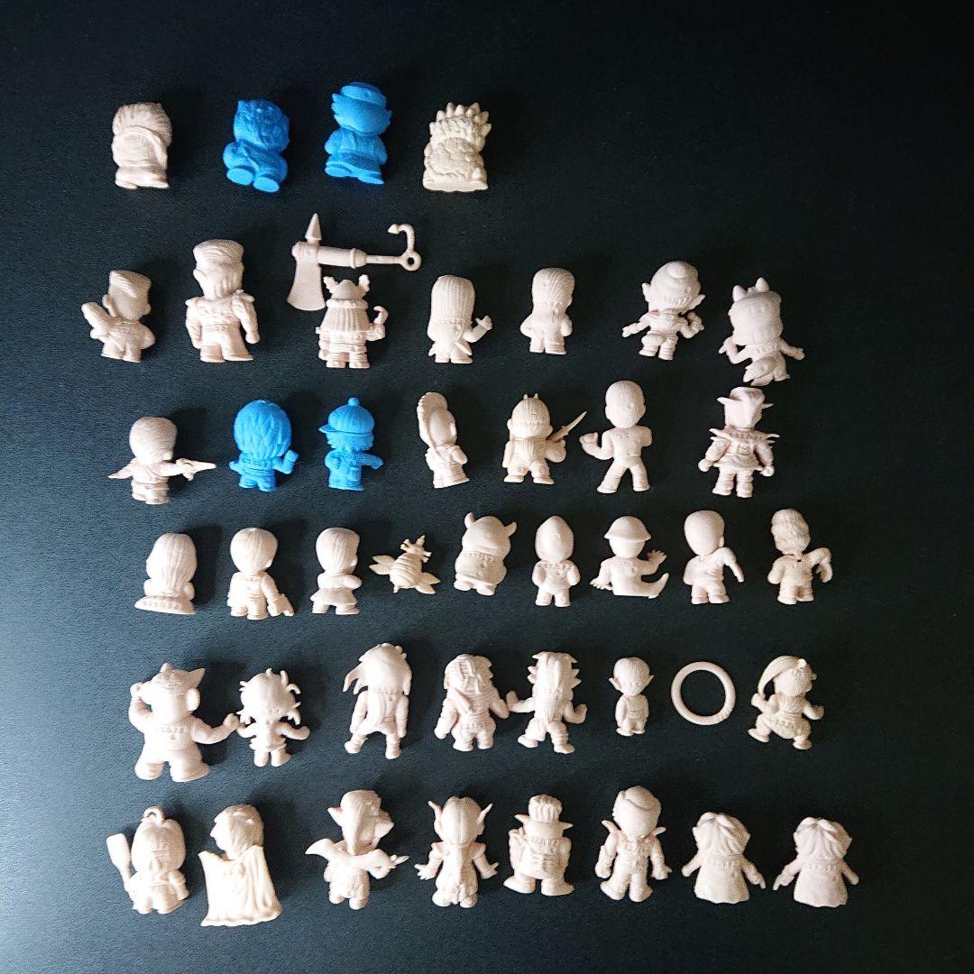 幽遊白書 食玩 人形 森永チョコ フィギュア ゴム人形 フルコンプ