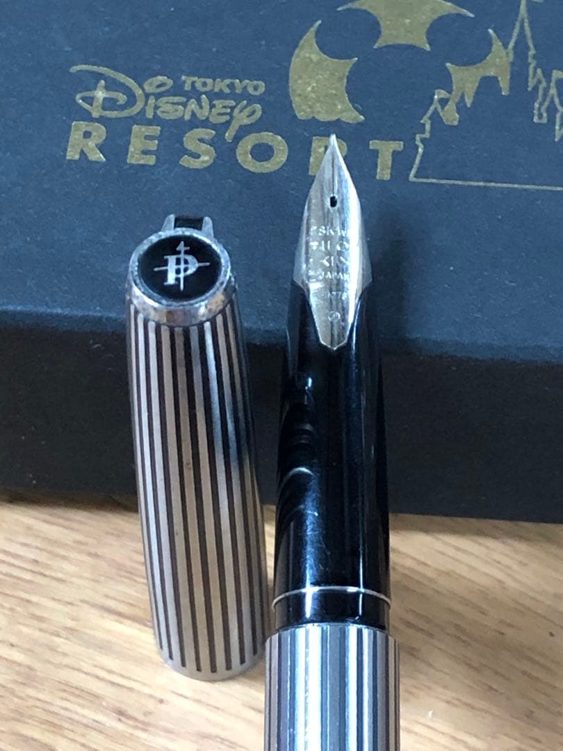 Pilot 万年筆　CUSTOM 蝕刻ストライプ