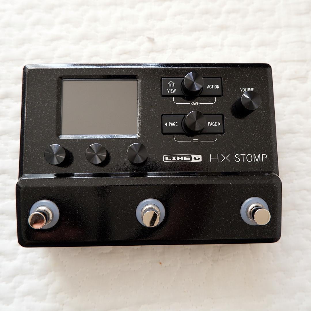 ギター Line6 HX Stomp + oyaide dc-3398 cable