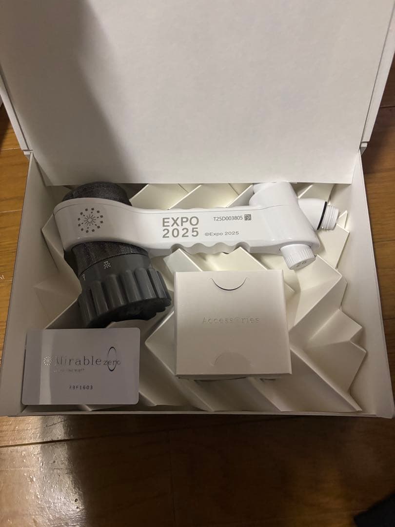 n*︎様 Mirable zero シャワーヘッド ULTRA FINE MIS