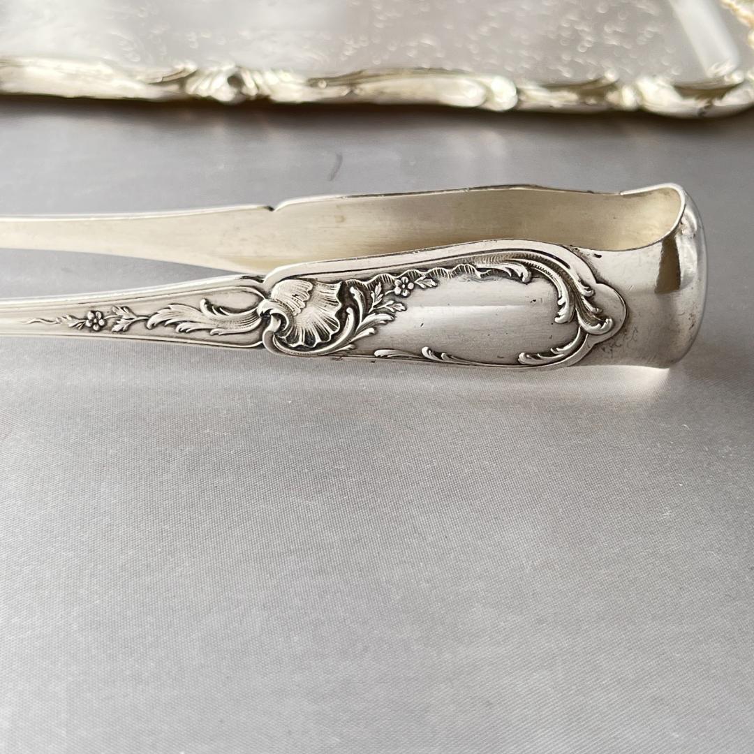 【仏蘭西】 Louis XV トング　ルイ15世様式 16cm