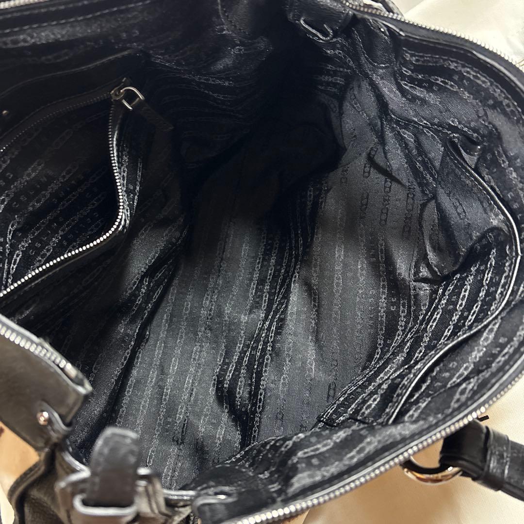 未使用近■ セリーヌ CELINE ハラコ2way アニマル柄 バッグ