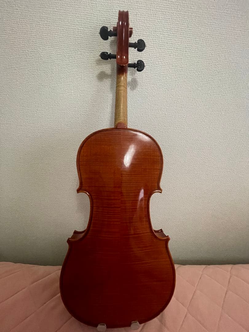 木製バイオリン 4弦 スタンド付き