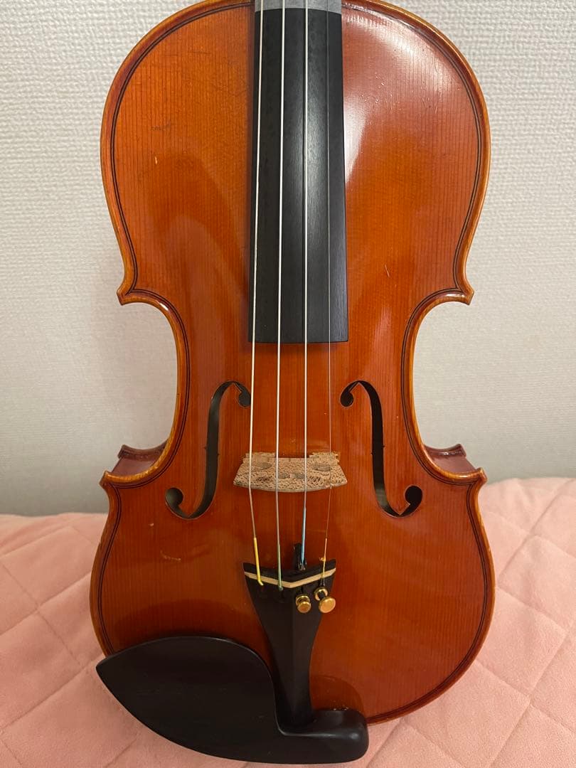 木製バイオリン 4弦 スタンド付き