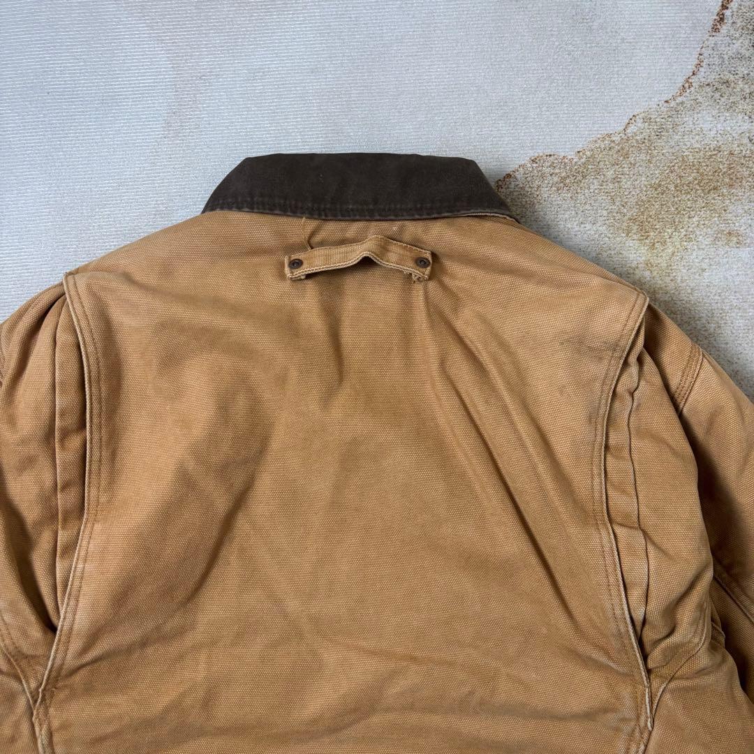 【古着】Dickies中綿ダックワークJKT茶Lフェード