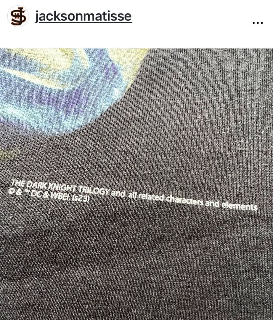 新品【JACKSON MATISSE】The Joker Mask Tee