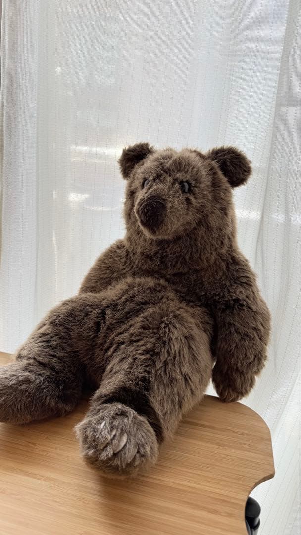 KOSEN ケーセン社　ぬいぐるみ　ソフトブラウンベア（大）