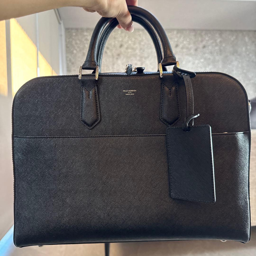pelle morbida ブリーフバッグ