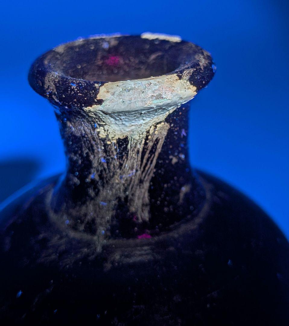 江戸末期 古備前 三方徳利 合箱合布 人形徳利 とっくり 一輪挿し花入 備前焼