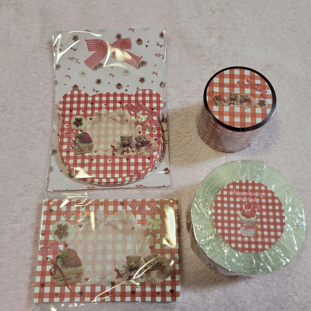 国内作家様 ARomantic様 Tasty cafe様 赤チェック 4点セット