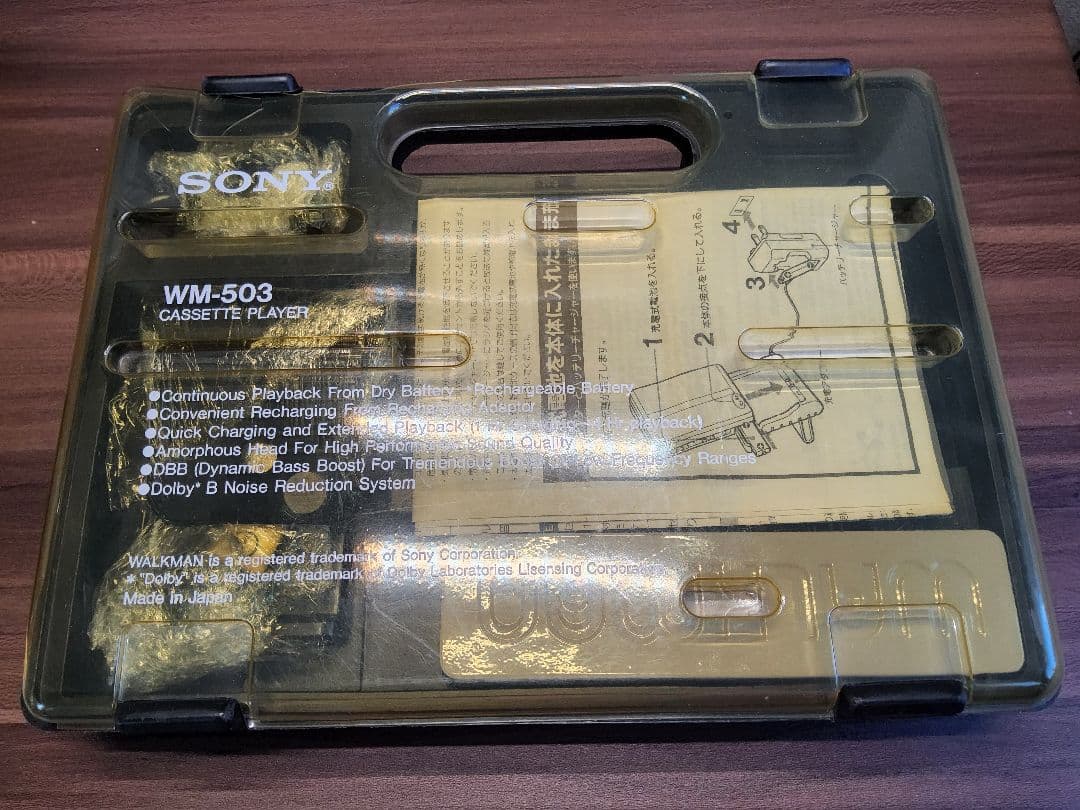 【超極美品 レア！】SONY ウォークマン WM-503 ジャンク