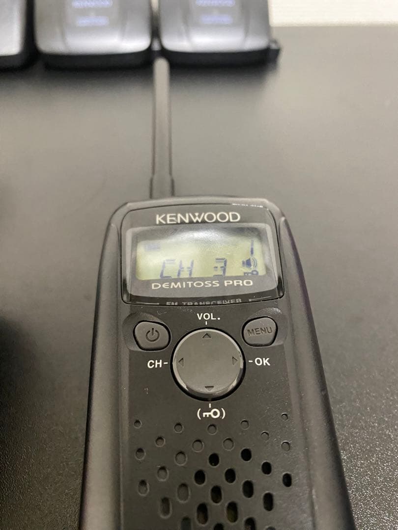 KENWOOD DEMITOS トランシーバー 3個セット