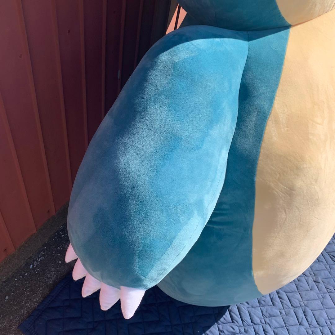 絶対に起きられないカビゴンクッション