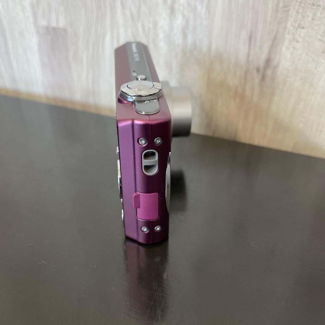 美品　Panasonic LUMIX DMC-FH5 デジタルカメラ　パープル