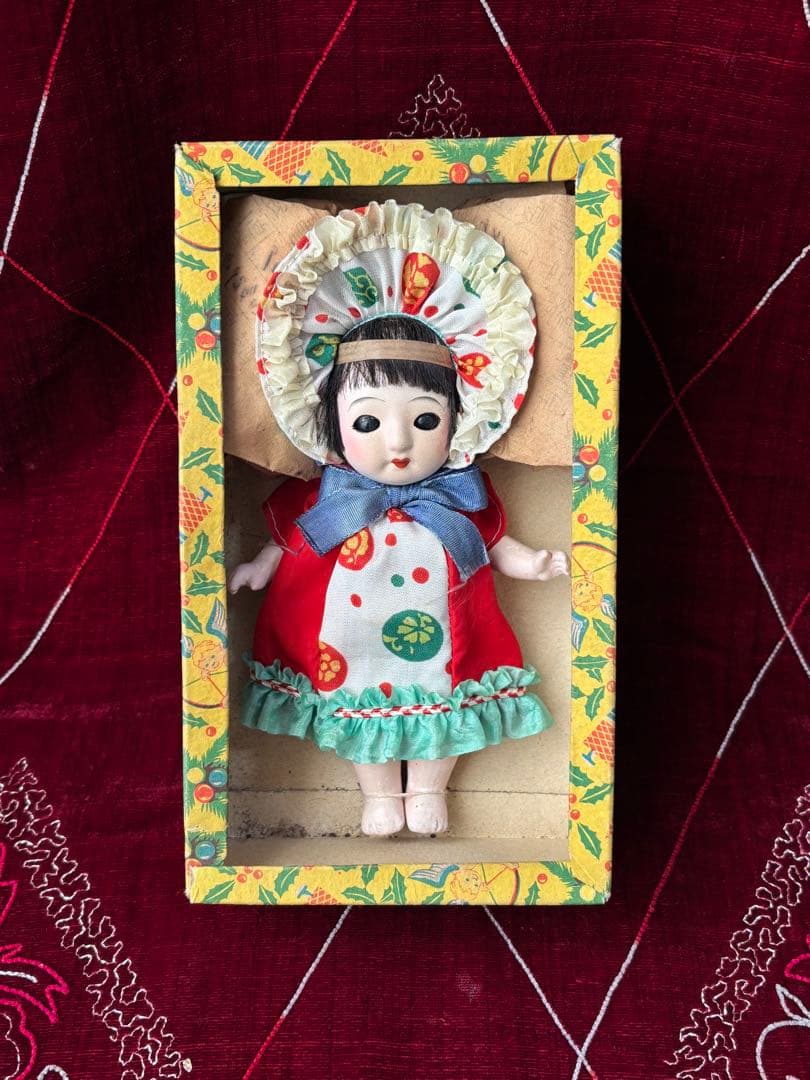 サクラビスク ビスクドール 日本人形 アンティーク 和人形 市松人形