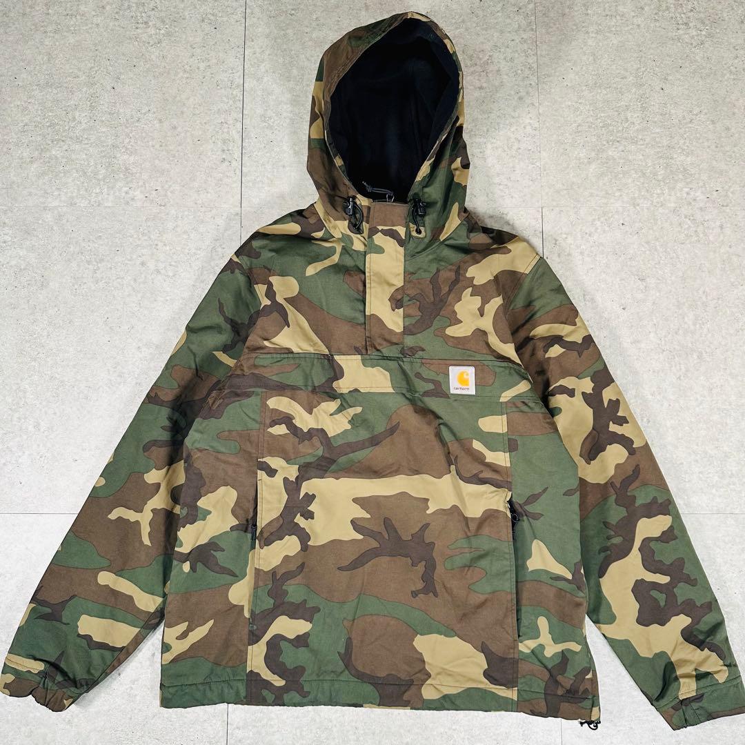 Carhartt　カーハート 迷彩 カモ ニンバスプルオーバー フードジャケット
