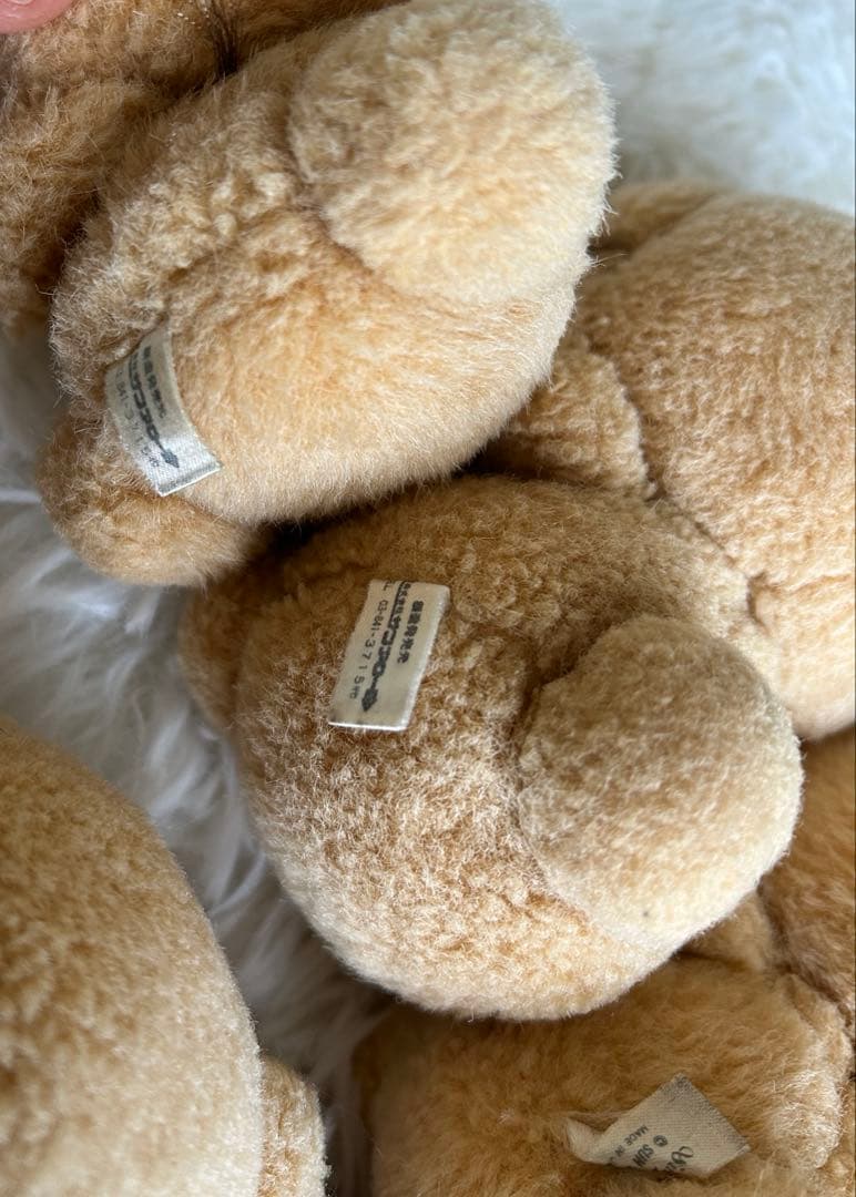 当時物　サンアロー　くまぬいぐるみ　昭和レトロ　1985年-1990年