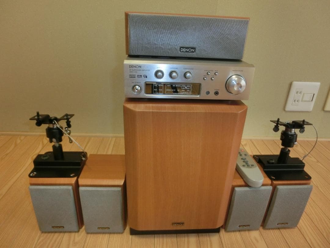 DENON DHT-310 5.1ch サラウンド ＋純正天井吊り下げ金具