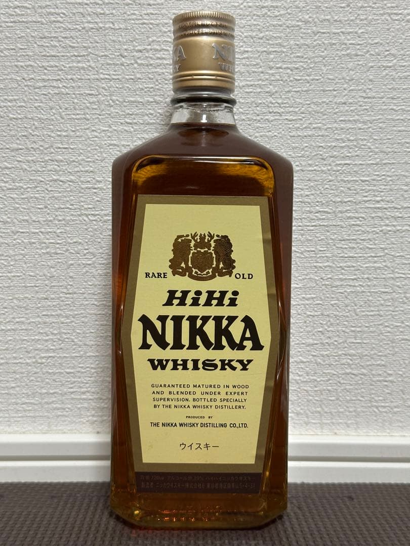 希少 終売品 ニッカウヰスキー HiHi NIKKA 初号 ハイニッカ 復刻版