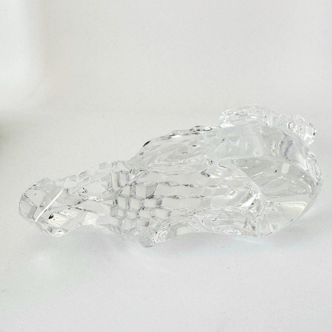 【バカラ】動物 辰 龍 ドラゴン 置物 インテリア★美品★運気up