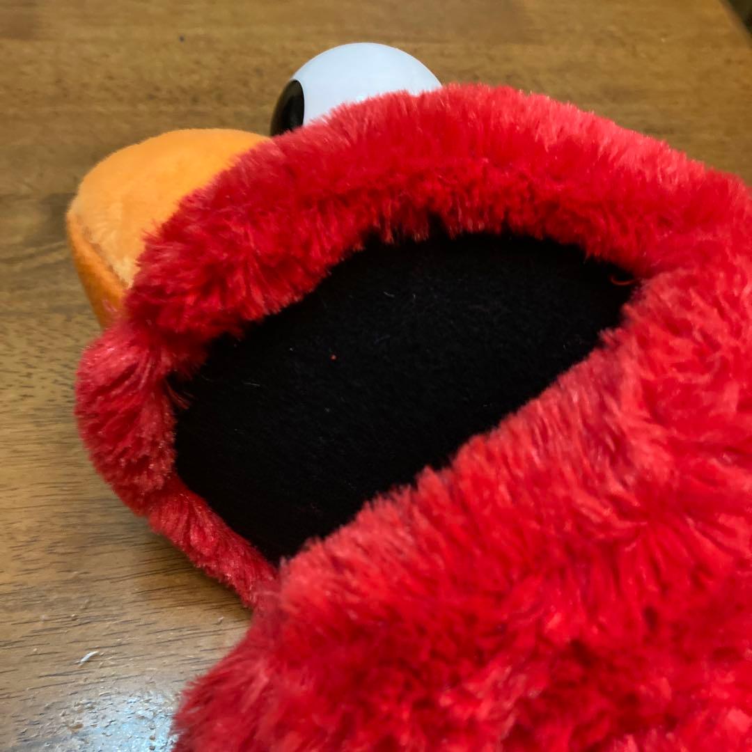 エルモ　口パク　パペット　ぬいぐるみ