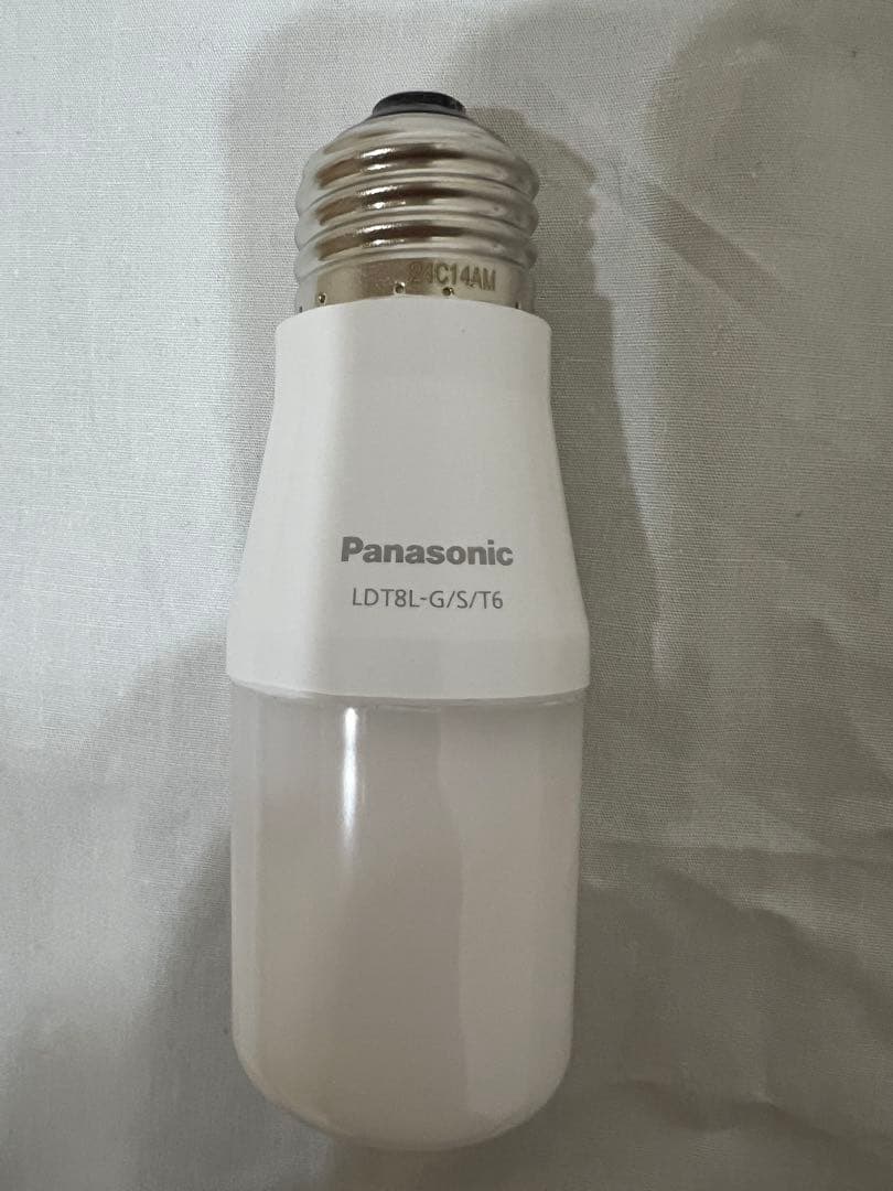 Panasonic LED電球 LDT8L-G/S/T6 電球色7本　おまけ付
