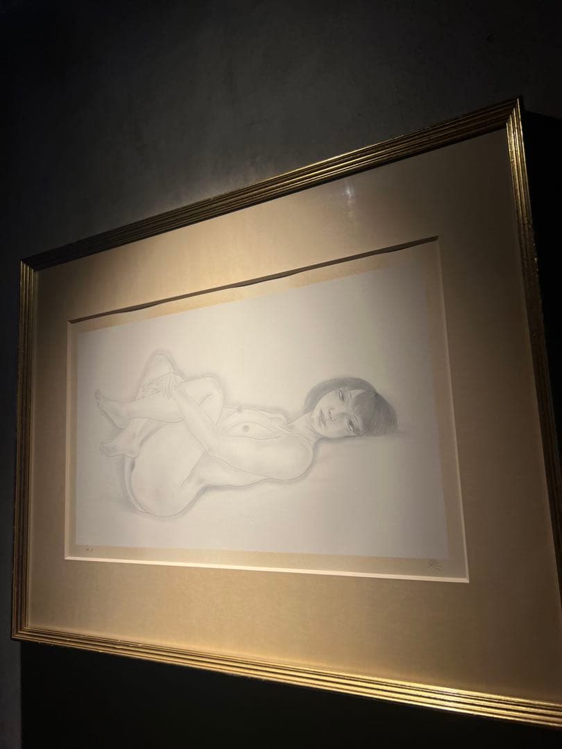 加山又造　【裸婦】　lithograph 希少Edition