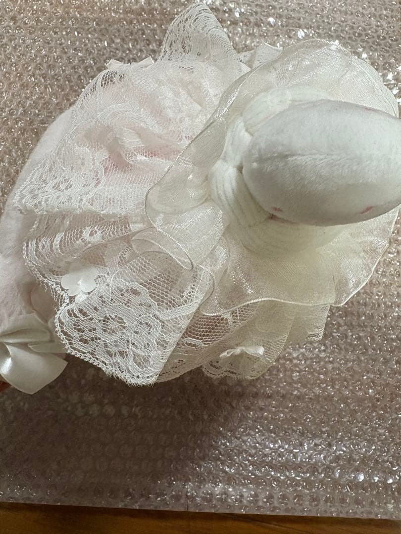 マイメロディ　白いちごのティータイム　ぬいぐるみ　白苺　バースデー　マスコット