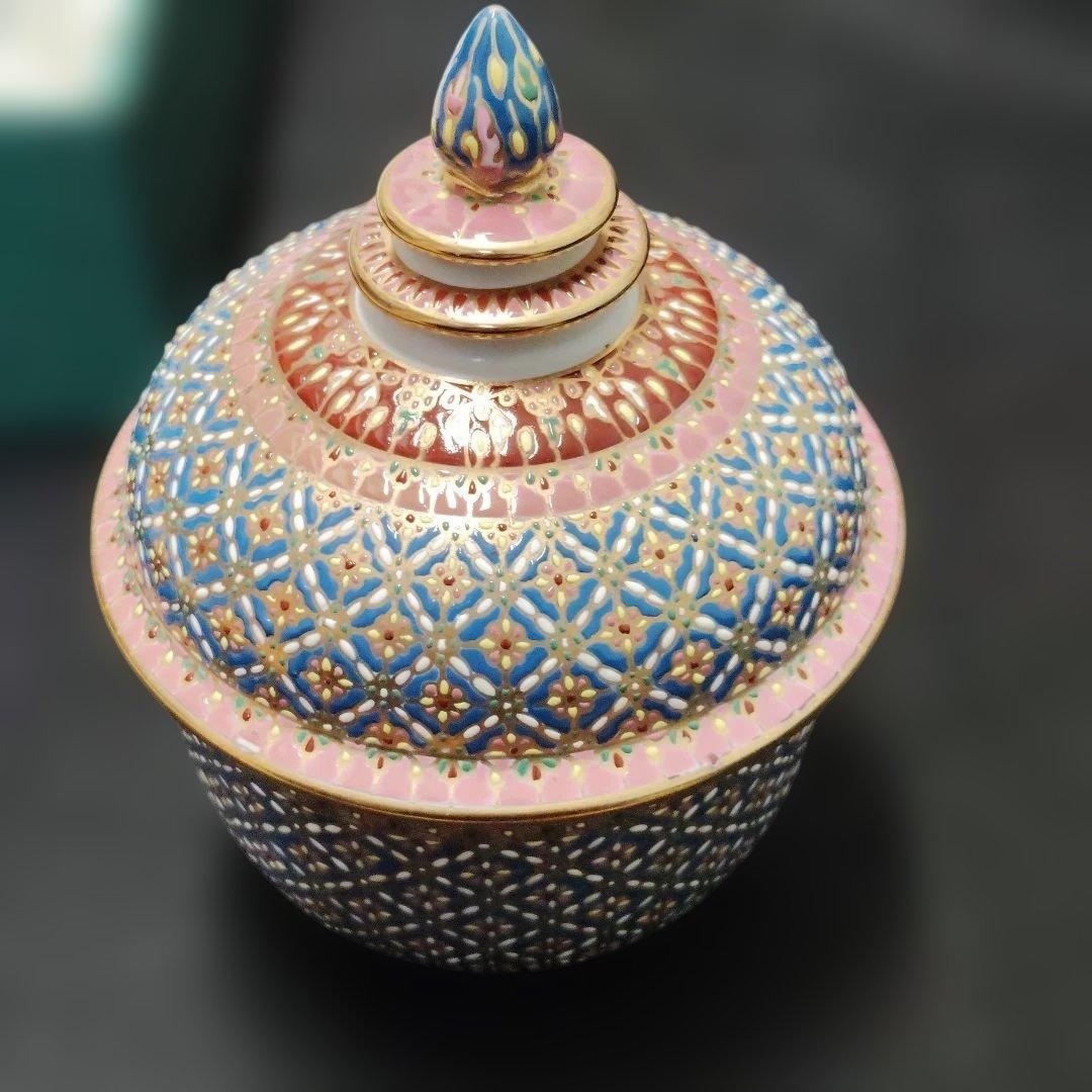 世界美術　シルクロードの壺　新品未使用　タイ製