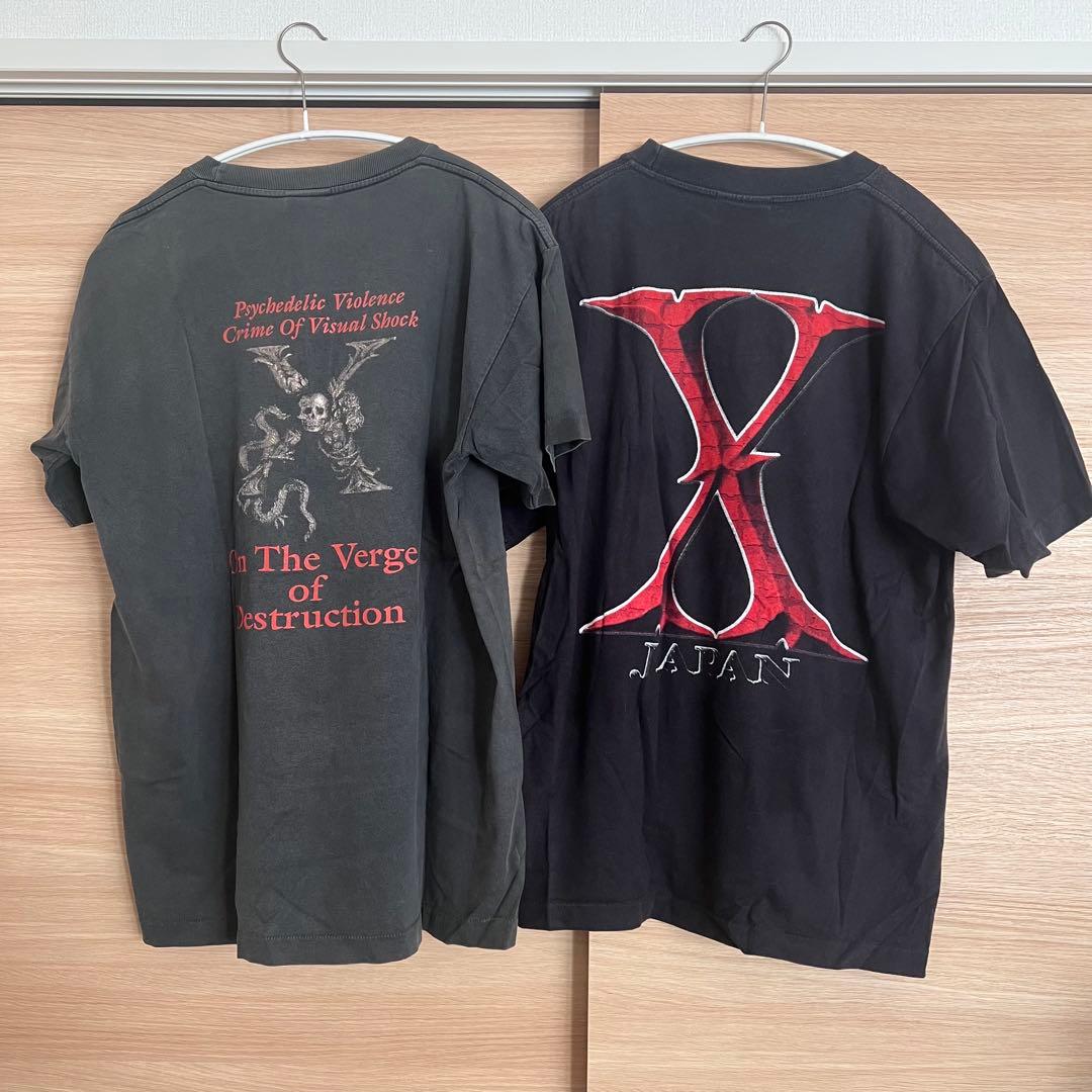 0*y様 X JAPAN hide Tシャツ2枚セット フェード