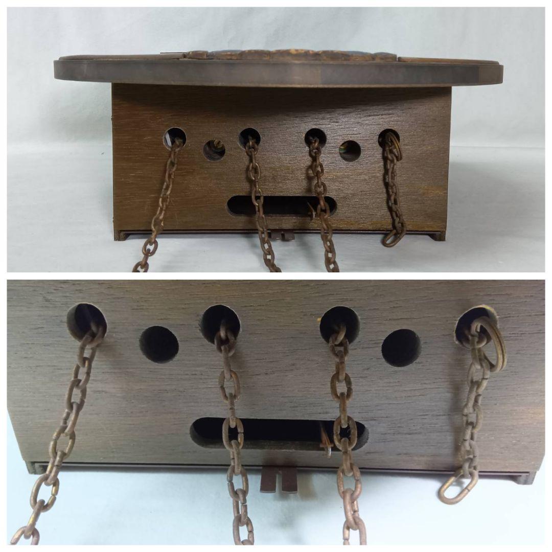 JUNGHANS　ユンハンス　木製掛け時計　分銅式　アンティーク　振り子時計