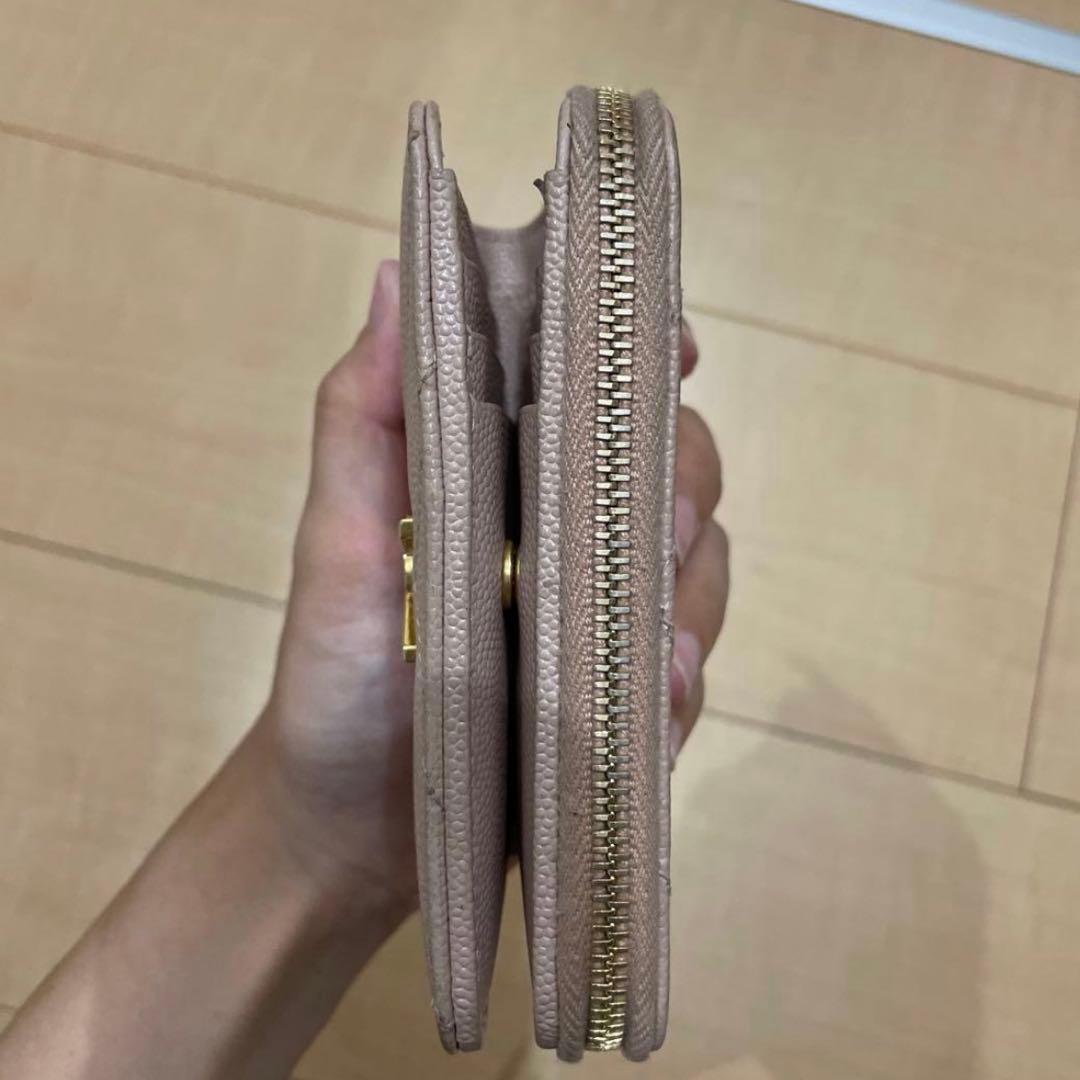 サンローラン　財布　ベビーピンク