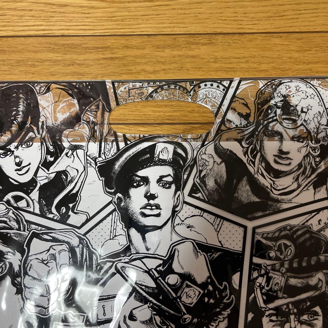 ジョジョの奇妙な冒険　クリアファイル　ビニールバッグ