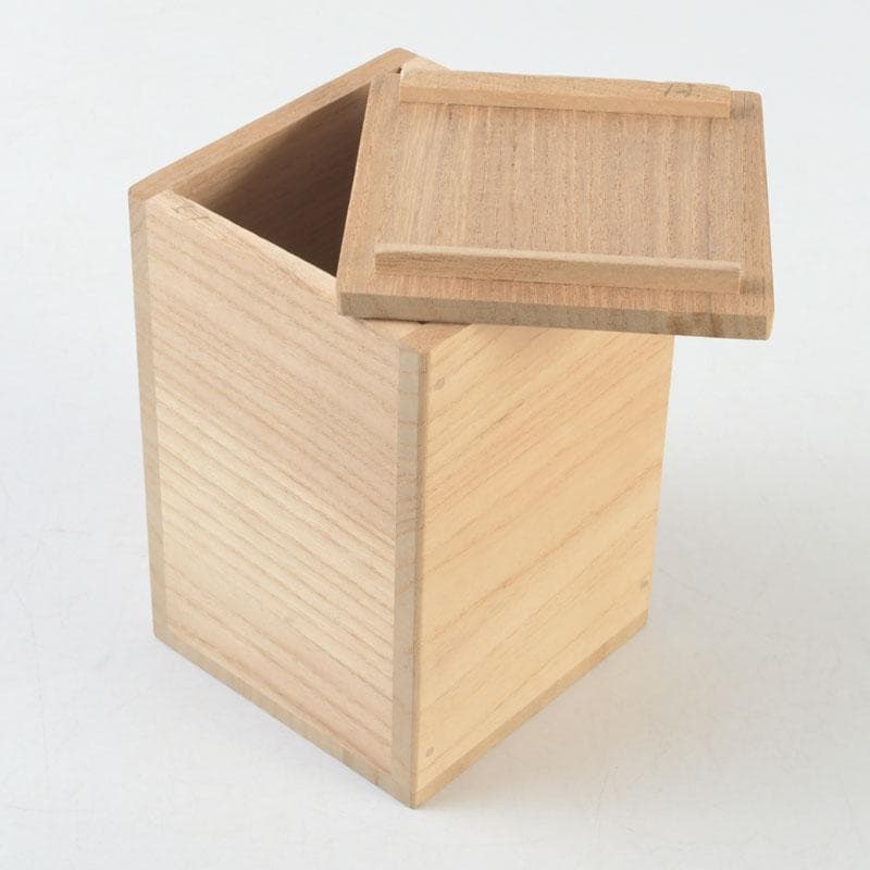 茶道具　京焼　桶谷定一作　肩衝茶入　仕覆付　共箱　V　9666