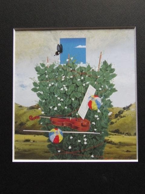 中村静勇、清香、希少な額装用画集より、新品高級額装付、状態良好