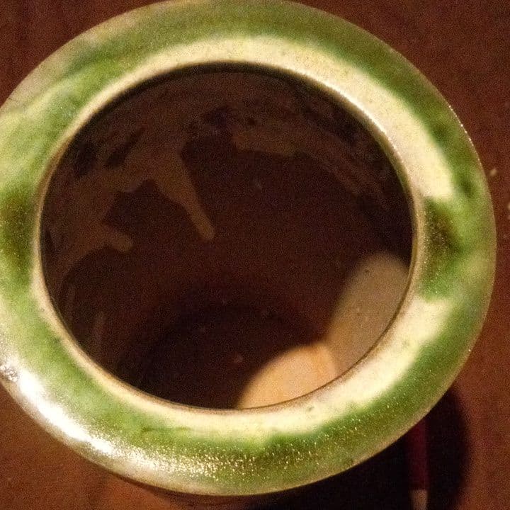 中国陶磁器　磁州窯　筒型壺