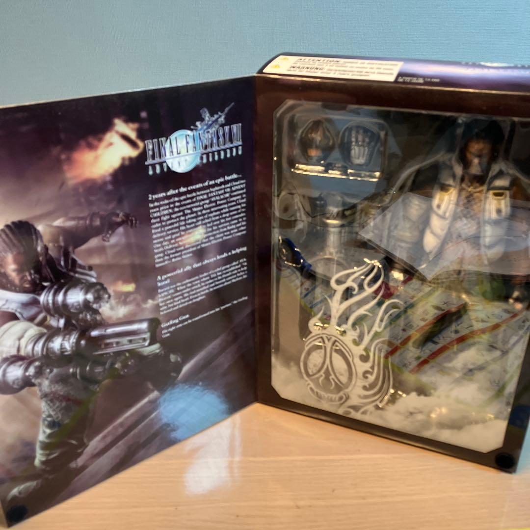 未開封 FF7 AC バレット　フィギュア　プレイアーツ改　アドベントチルドレン