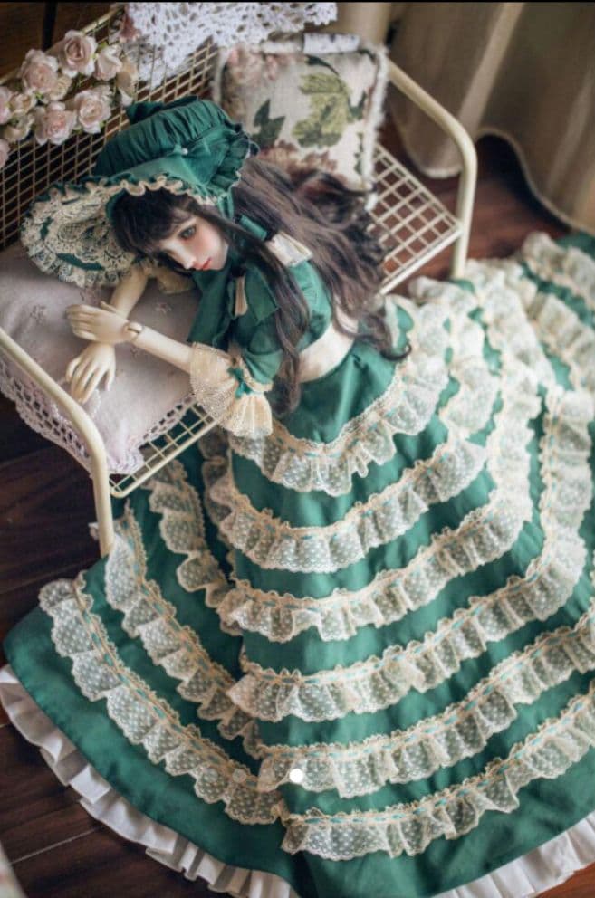 WG15 BJD　1/3 ドール 衣装 ロリタ 洋服　ワンピース ハンドメイド