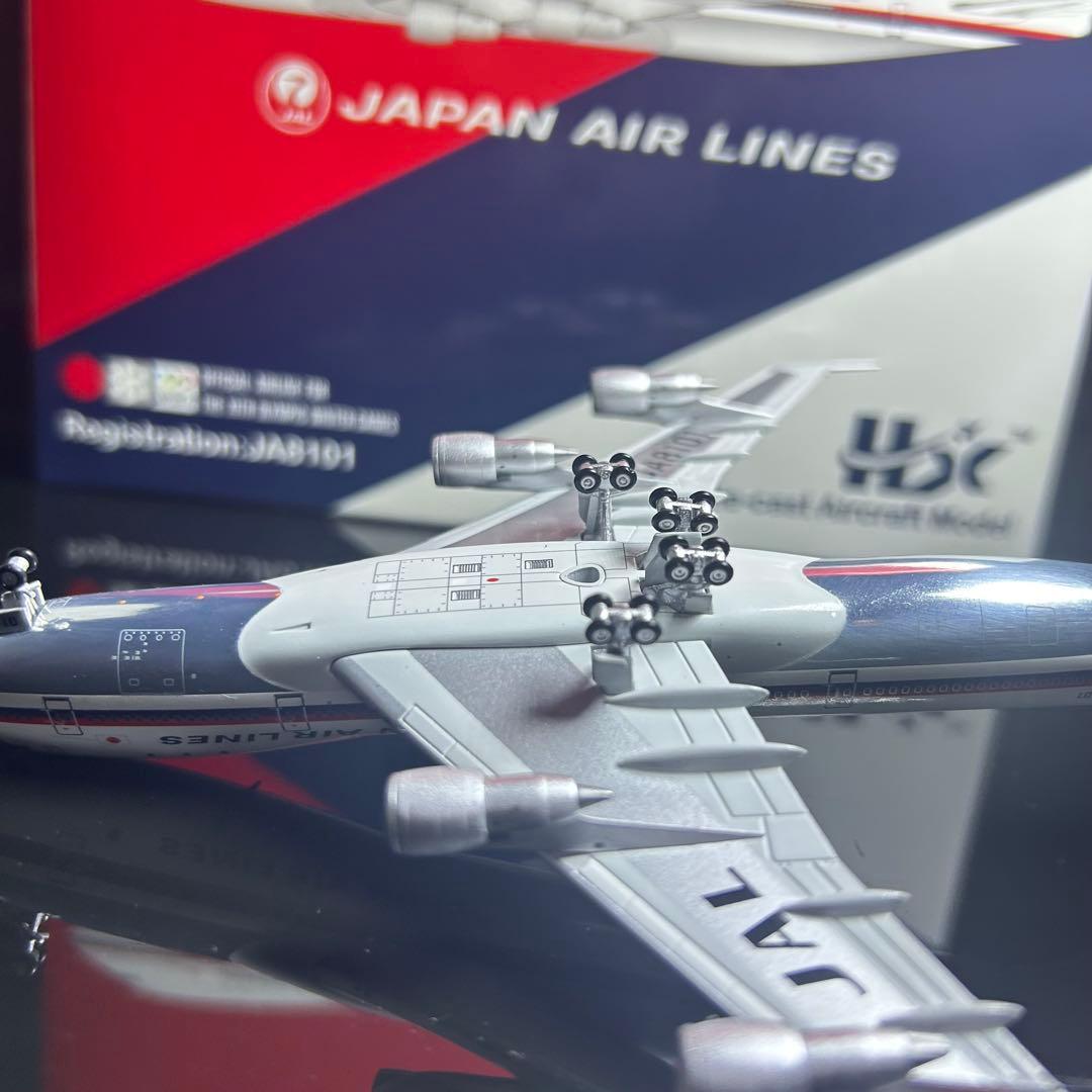 Hxmodel JAL B747-100 JA8101 1/400 スタンド付