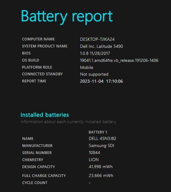 Dell Latitude 5490 { Core i5 第8世代 | 128G