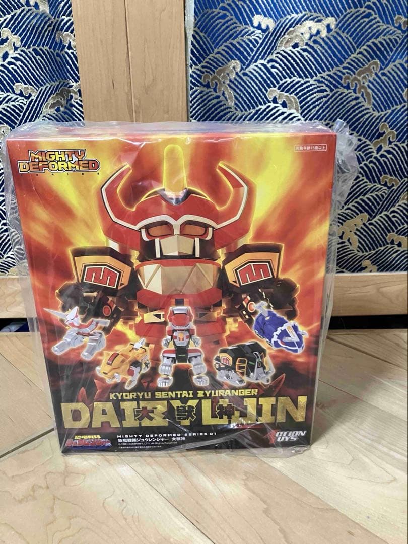 Action Toys恐竜戦隊ジュウレンジャー マイティデフォルメ大獣神塗装済み