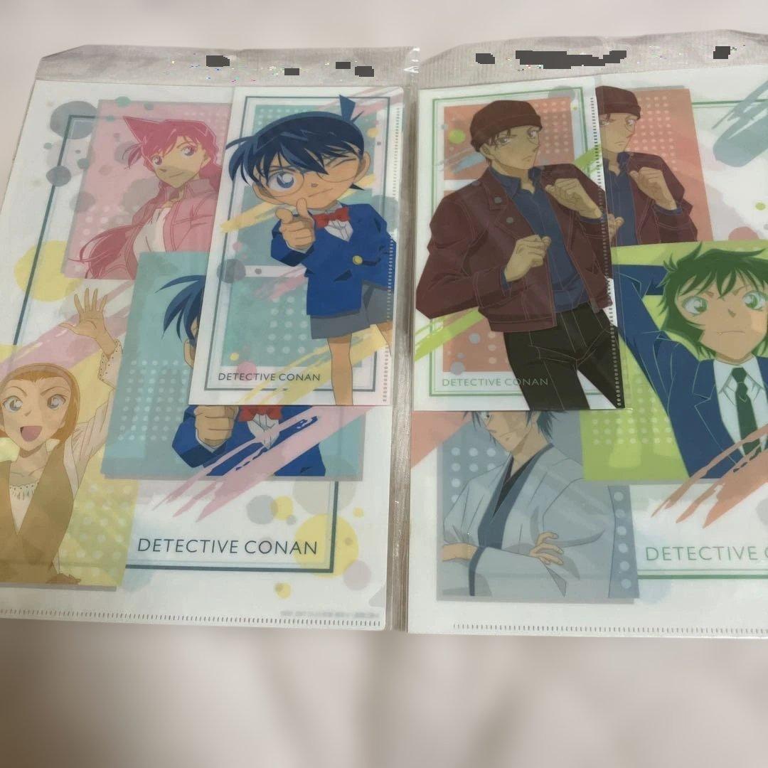 名探偵コナン クリアファイル　クリアフォルダー　チケットファイル　まとめ売り