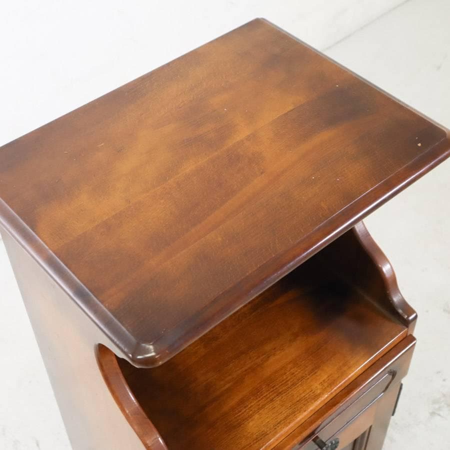 カリモク家具 コロニアル 電話台 FAX台 花台 引き出し付き クラシカル家具